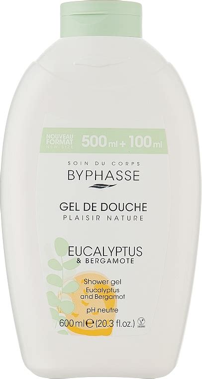 Byphasse Eucalyptus Bergamot Shower Gel Gel De Ducha Con Extracto