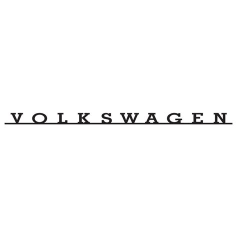 Volkswagen Logo Retro Vis Alle Stickers FolieGejl Dk