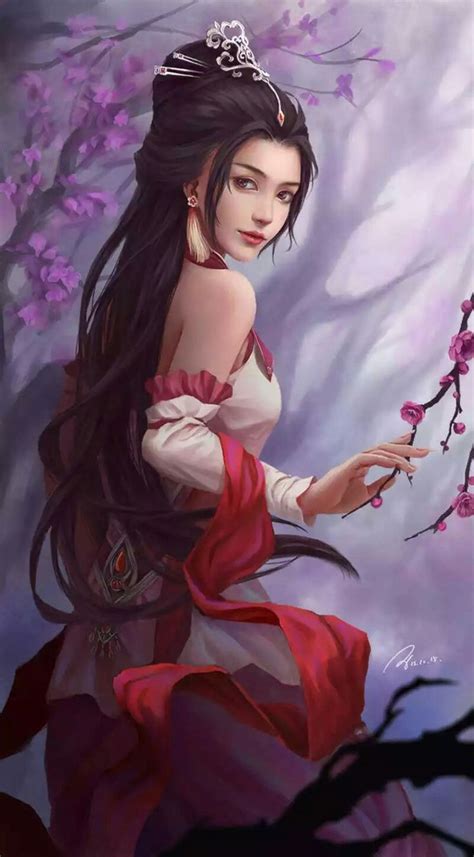 Pin By Lily Hor On Ancient Chinese Beauty Fantasy Art Beautiful Fantasy Art Fantasy Art Women