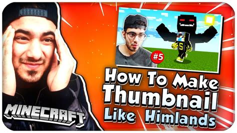 How To Make Minecraft Thumbnail Like Yessmartypie Himlands On Android