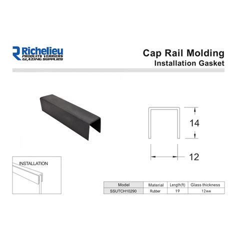 Top Rail Gasket Richelieu Hardware