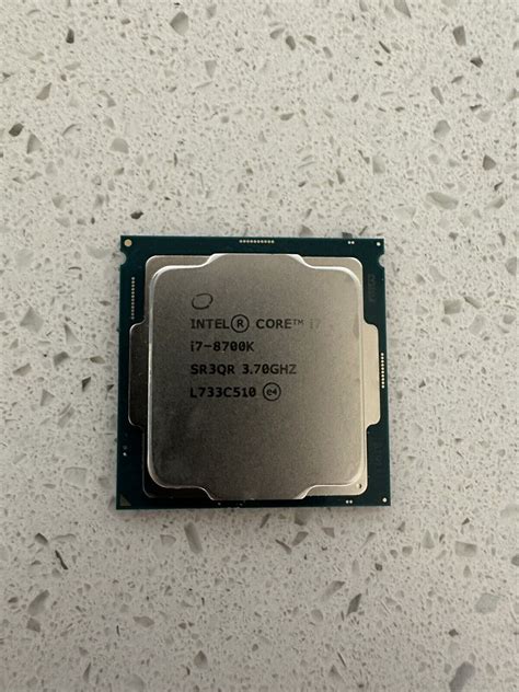 Intel Core I7 8700K Processor 4 70 GHz Hexa Core LGA 1151 Socket H4