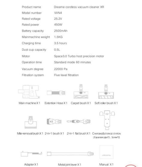 Xiaomi Dreame XR Handheld Vacuum Cleaner TV Home Appliances Vacuum