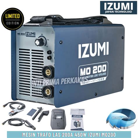 Jual MESIN LAS INVERTER 450 WATT IZUMI MO 200 TRAFO LAS IZUMI MO 200