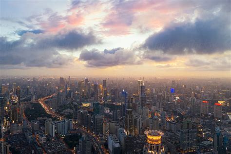 "Shanghai City Skyline" by Stocksy Contributor "Rein Cheng" - Stocksy