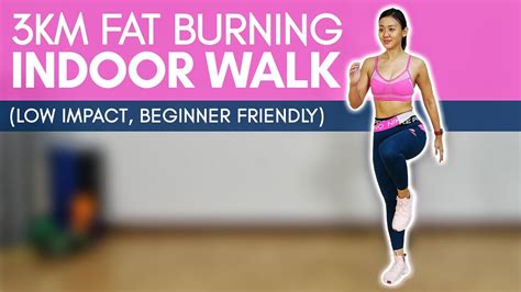 3km Fat Burning Indoor Walk Burn Up To 400 Calories Joanna Soh Youtube