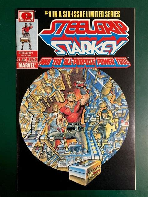 Steelgrip Starkey 1 Comic By Epic Comics Etsy