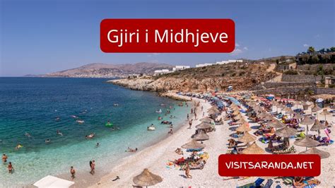 Gjiri I Midhjeve Beach Saranda Albania YouTube