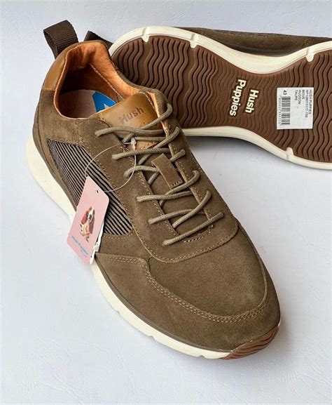 Hush Puppies Casual Shoe In Brown Fancy Soles