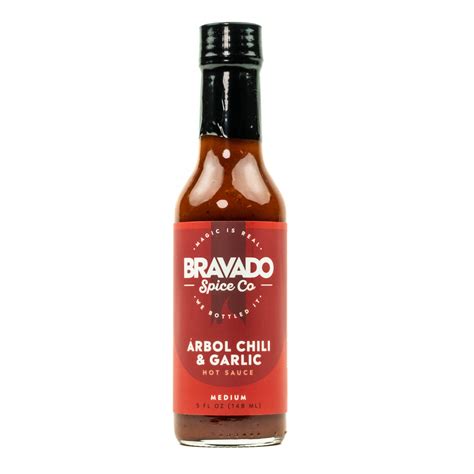Bravado Arbol Chili Garlic Hot Sauce Heatsupply