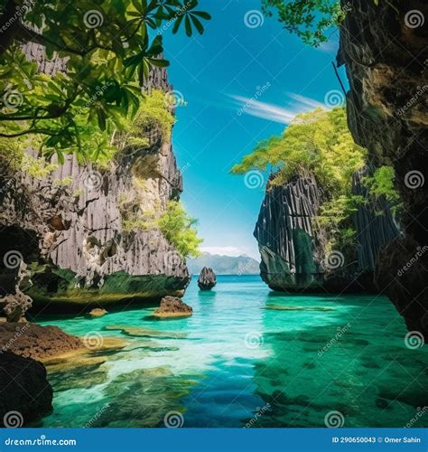 Hidden Coastal Gems of Manila: a Captivating Beach Getaway Stock Image