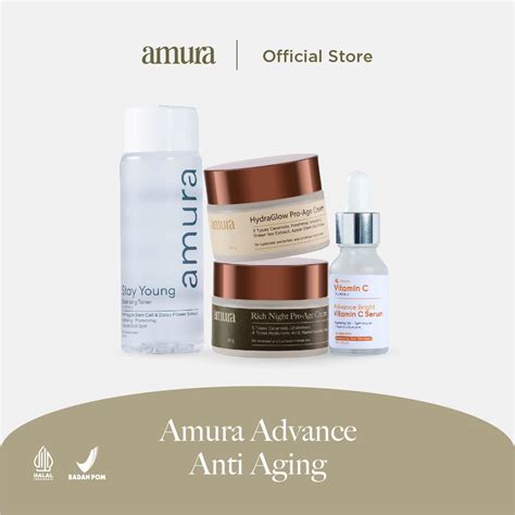 New Amura Advance Antiaging Spesialis Mencerahkan Tanpa Flek Hitam