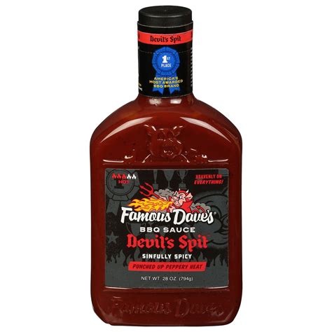 Famous Dave S Devil S Spit Bbq Sauce 28 Oz Shipt