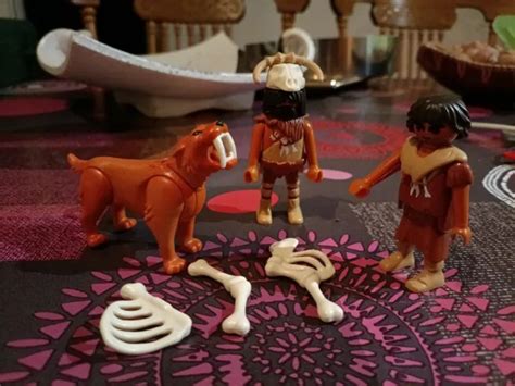 Playmobil Pr Histoire Tigre A Dents De Sabre Avec Personnages Eur