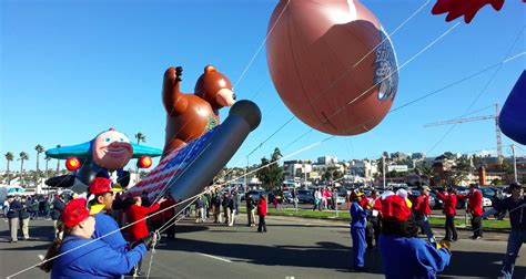 Windy Times At Big Bay Balloon Parade San Diego Reader