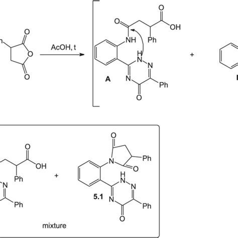 Scheme 2 Interaction Of 3 2 Aminophenyl 6 R 1 2 4 Triazin 5 2h Ones Download Scientific