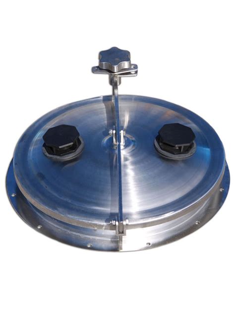 455mm Stainless Steel Hinged Lid Tank Management