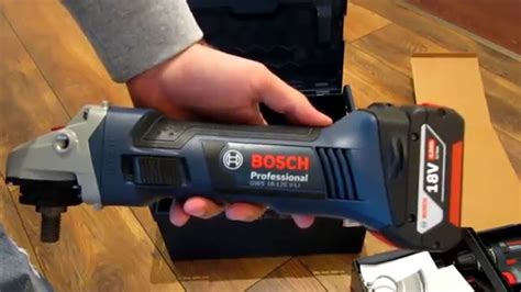 Unpacking Unboxing Dril Bosch Gsr V Li Angle Grinder Gws V Li