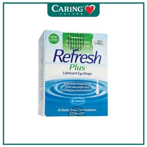 REFRESH PLUS EYE DROPS 30S | Caring Pharmacy Official Online Store