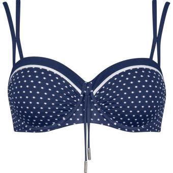 Chantaldessous De Lidea Dot 7888 Bikini Oberteil Navy White 40E