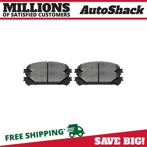 Front Ceramic Brake Pad Kit For Toyota Highlander Sienna Lexus Rx