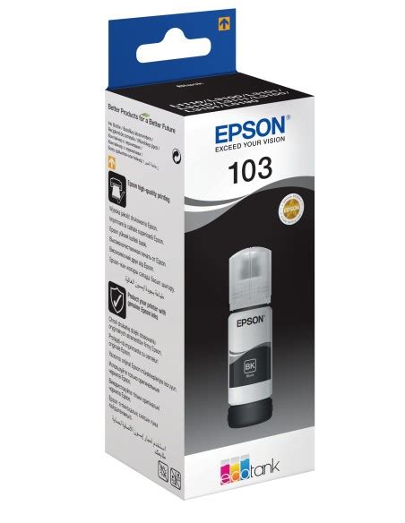 Epson Ecotank Black Ink Bottle We