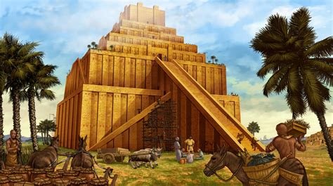 Bible Stories Tower of Babel | Bible Vector - 10 Full Versions of the ...