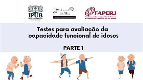 Testes Para Avalia O Da Capacidade Funcional De Idosos Parte Youtube