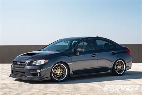 2019 Subaru Wrx With 18 Tsw Avalon Rf In Bronze Machined Lip