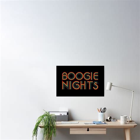 "Boogie Nights" Poster by behindurshades | Redbubble