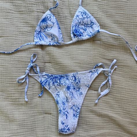 Aqua Tropic Bikini No Imperfections Size Small Depop