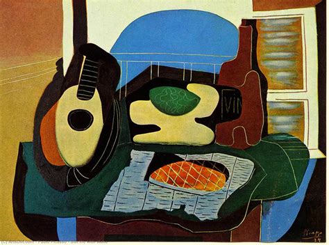 Picasso Guitar Still Life