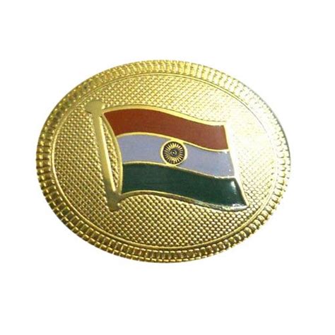 Golden Plain Round Brass Lapel Pins At Rs 200 Piece In Bhiwadi Id