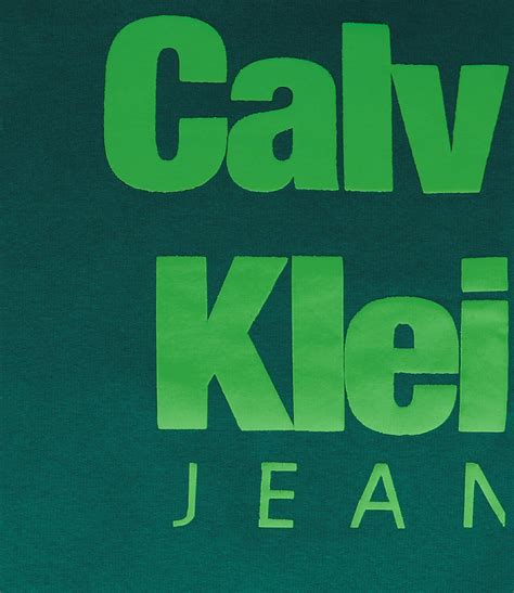 Sweatshirt Regular Fit Calvin Klein Jeans Green Gomezplen