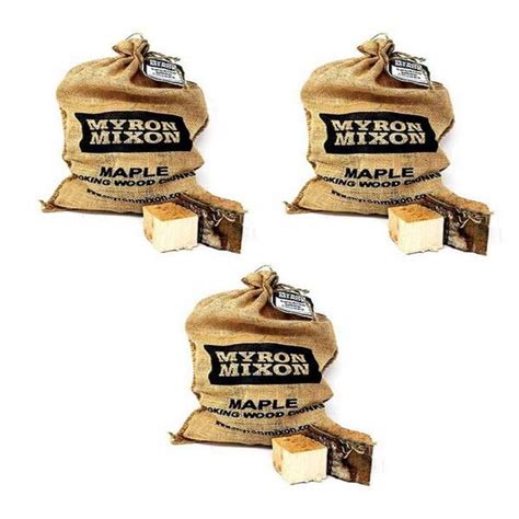 Myron Mixon 8 Lbs Maple Flavor Bbq Wood Chunks 3 Pack Mmmct The