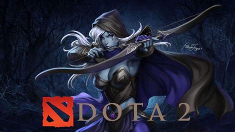 Drow Ranger Hero Dota Game Wallpaper Wallpapers Wallpapers Quality