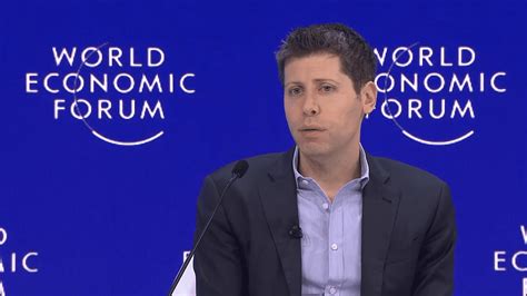 AI Visionary Sam Altman Unveils Future Path at Davos Tech Session ...