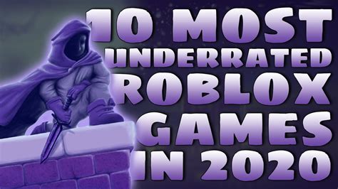 Most Underrated Roblox Games In Youtube