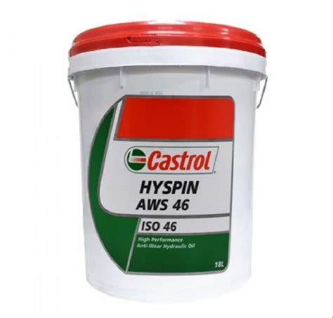 Castrol Hyspin AWS 46 Anti Wear Hydraulic Oil Bucket Of 20 Litre