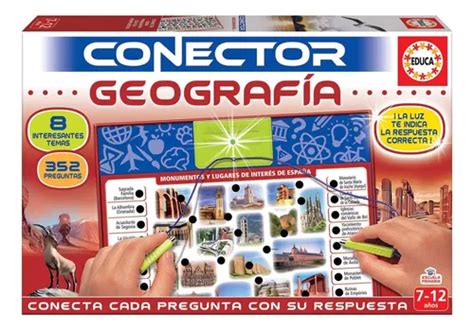 Puzzle Conector Geografía Rompecabezas Didactico Educa Ax ® Cuotas Sin Interés