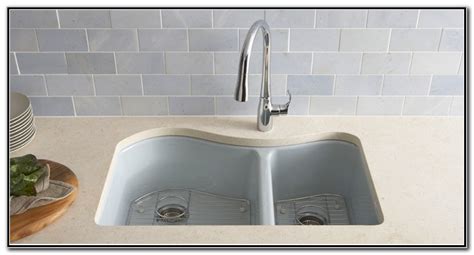 Kohler Enameled Cast Iron Sink - Sink And Faucets : Home Decorating Ideas #Mg8pOBjqG1