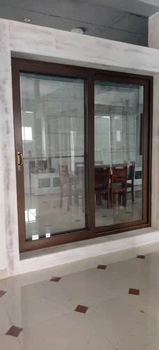 Dark Brown Upvc Sliding Door For Home Exterior At Rs Sq Ft In