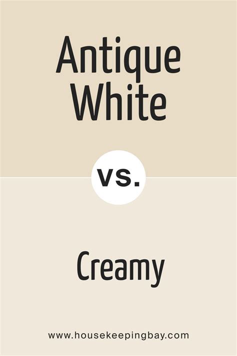 Antique White Sw Vs Creamy By Sherwin Williams Antique White