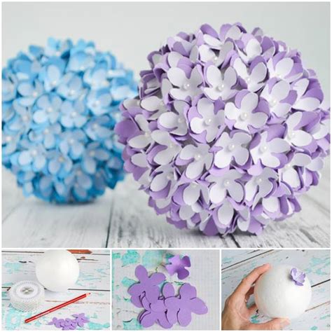 Creative Ideas - DIY Paper Flower Kissing Ball for Wedding