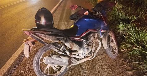 Boi Invade Pista E Causa Acidente Motociclista Na SC 108 Em Blumenau