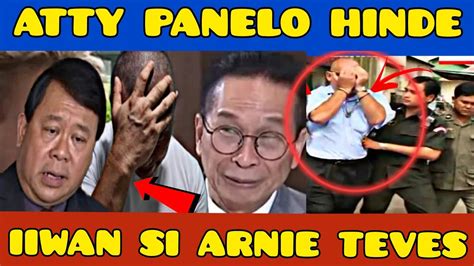 Atty Panelo Nasaan Daw Ang Ebidensya Laban Kay Arnie Teves Hinde Nya