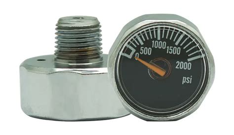 Micro Paintball 2000psi 1 8npt Pressure Gauge Compressor Manometer Air