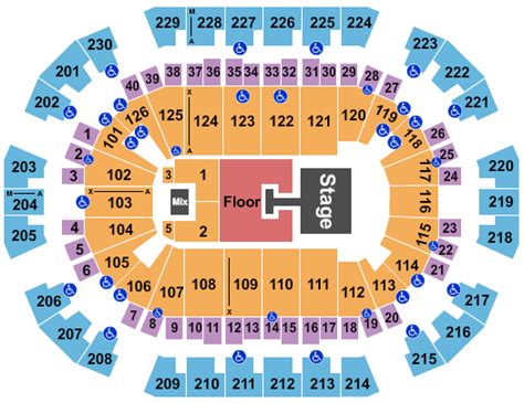 Save Mart Center Seating Chart And Maps Fresno