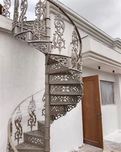 Cast Iron Spiral Staircase At Unit Cast Iron Staircase In