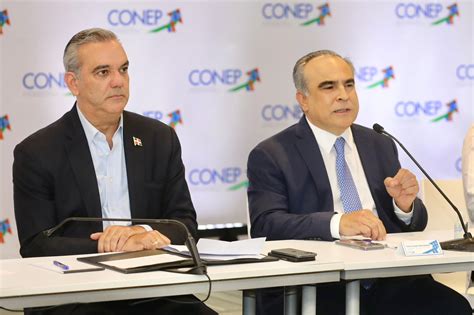 Presidente Del Conep Reconoce Aportes De Luis Abinader En Proceso